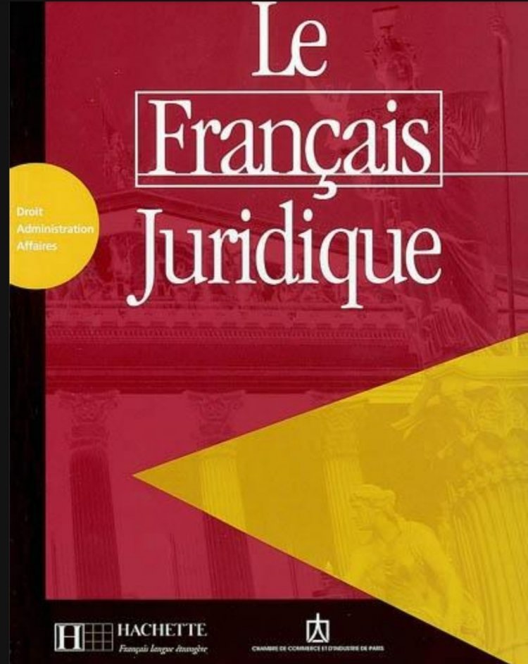 Ouvrage Le  Français Juridique 