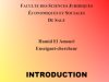ouvrage INTRODUCTION À L'ETUDE DU DROIT